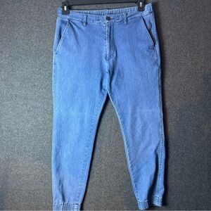 Uniqlo women’s size 10 M jeans stretch taper jogger pockets